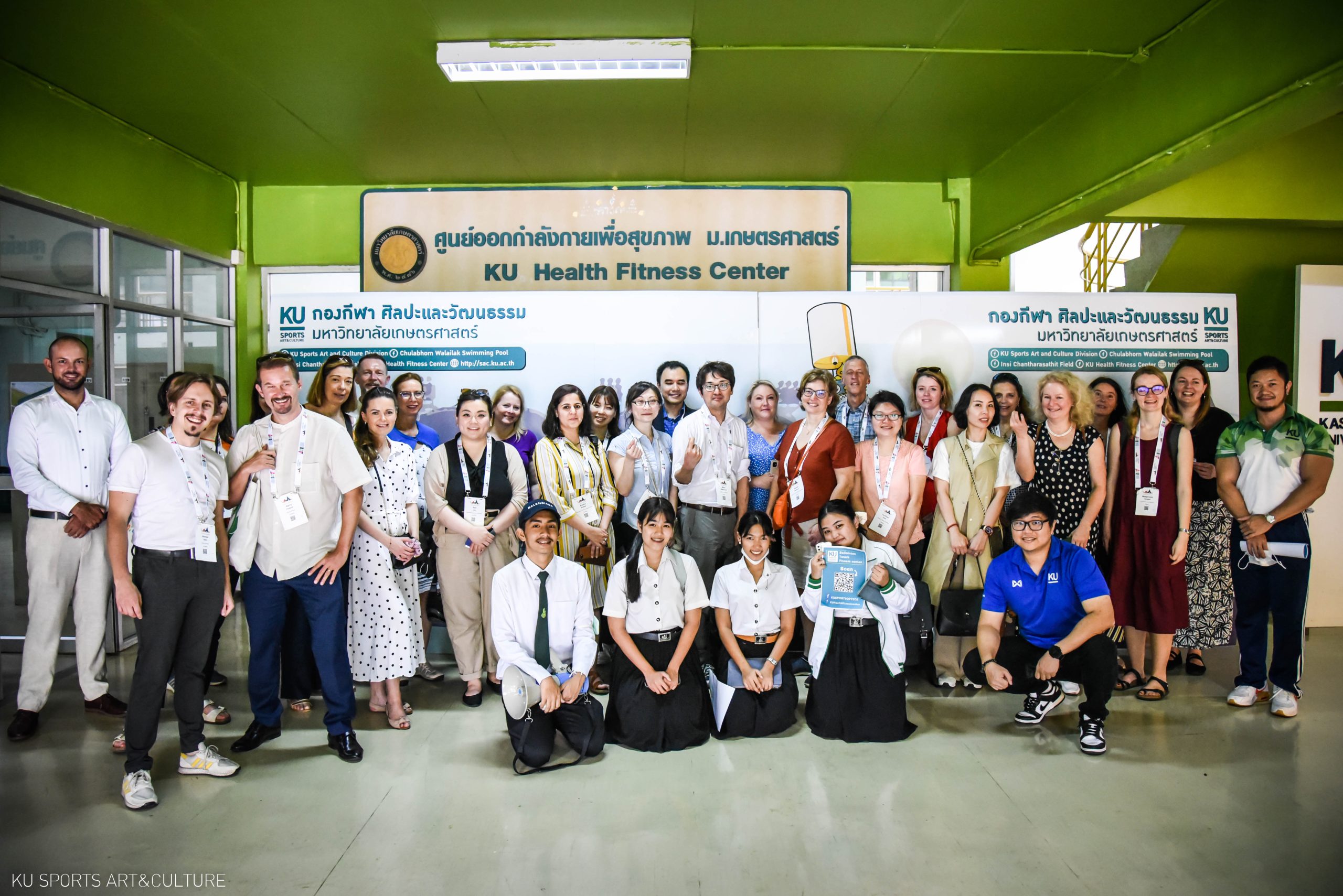 โครงการจัดตั้งวิทยาลัยนานาชาติเข้าศึกษาดูงาน