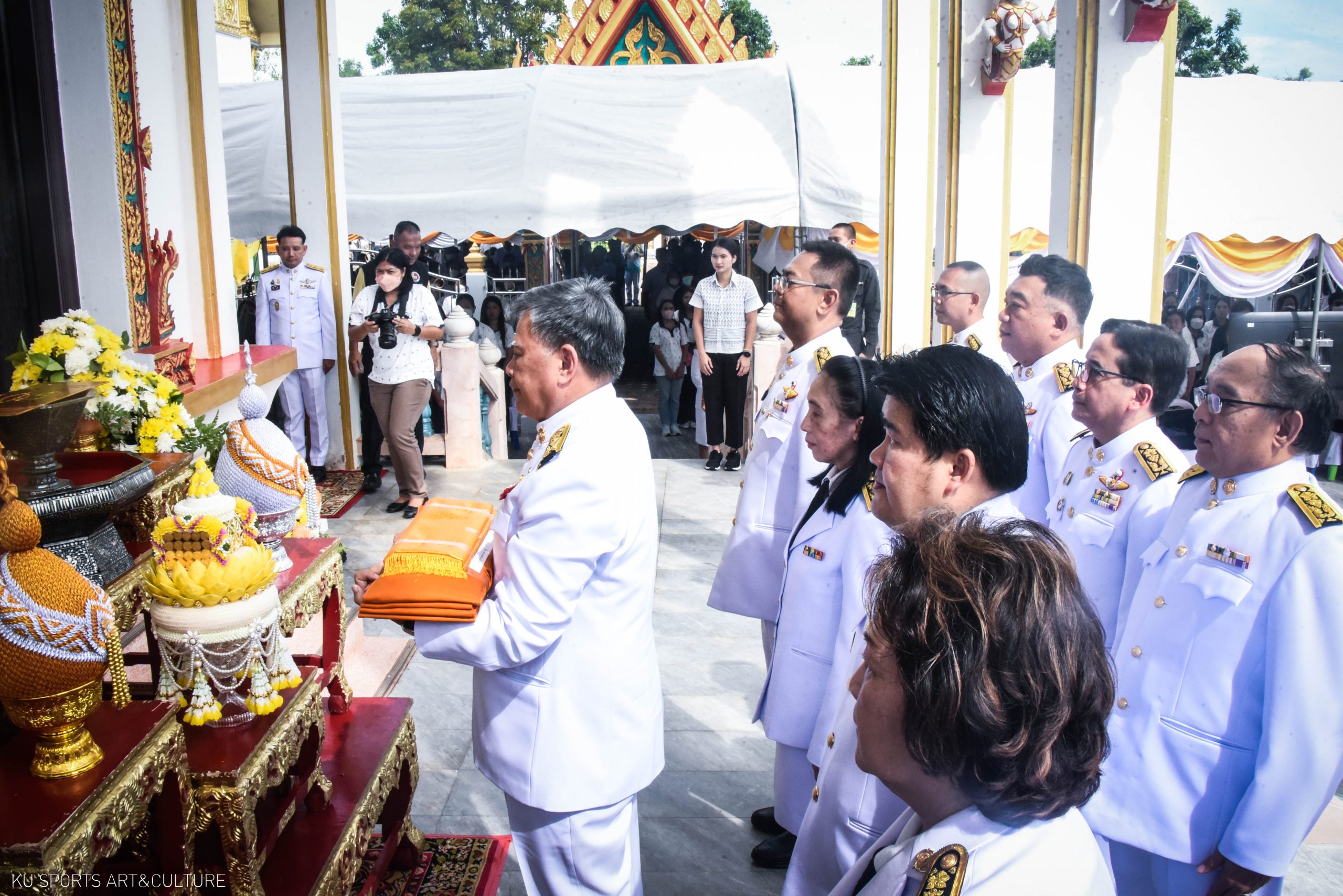 พิธีถวายผ้าพระกฐินพระราชธาน ประจำปี2566